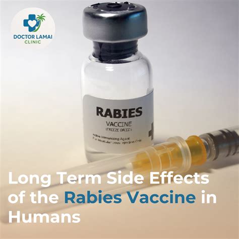 Long Term Side Effects of Rabies Vaccine in Humans: The Facts