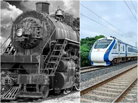 Railway History: ಸ್ಟೀಮ್ ಇಂಜಿನ್‌ನಿಂದ ಐಷಾರಾಮಿ ವಂದೇ ಭಾರತ್‌ವರೆಗೆ: 190 ...