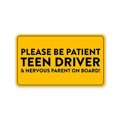 Teen Driver Car Sticker - Car Stickers India. Residue Free. – WrapCart ...