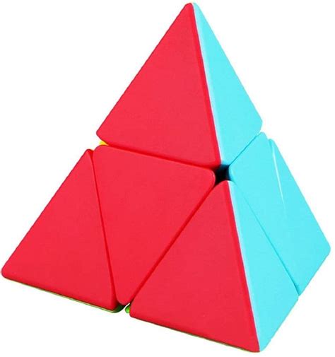 AdiChai QIYI 2x2 Mastermorphix - Looks Like Pyraminx -Speed Stickerless ...