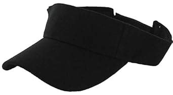 Buy Magic Attitude Women's Tennis Visor Sunshade Cap Black at Amazon.in