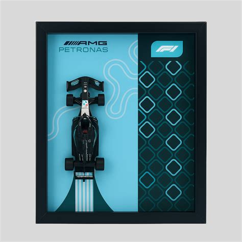 Bburagos AMG Petronas F1 Diecast Car Frame 1:43 – 3D Wall Art – The ...