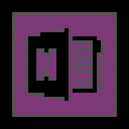 Image result for OneNote Icon with Triangle