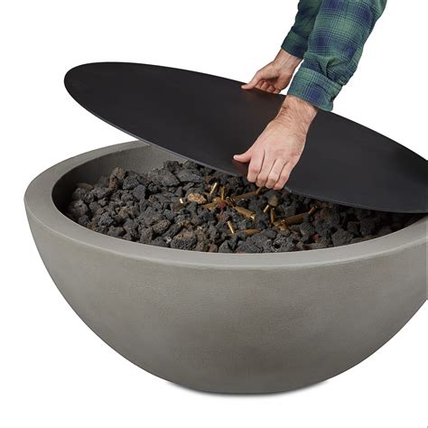 Eldora 38" Natural Gas Fire Bowl - Real Flame®