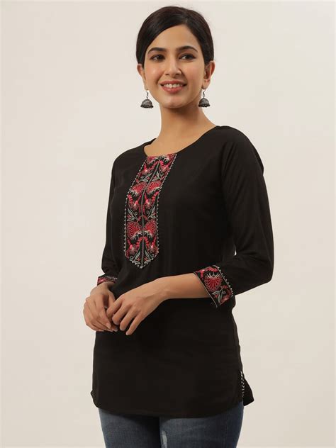 Black Solid Patchwork Top freeshipping - Yufta Store