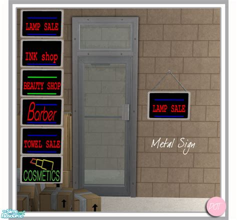 Sims 4. Shop Sign 的图像结果