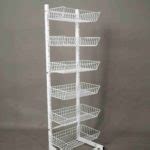 RAK DISPLAY TOKO JAJANAN TIPE MEIWA, 6 SUSUN KERANJANG