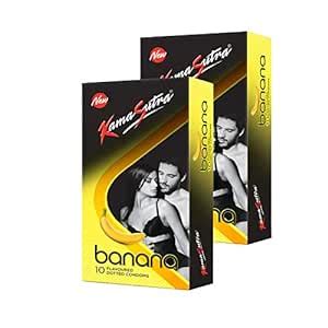 Buy A 'KS_CONDOM' Banana Flavour Condom Made of Natural Rubber Latex ...