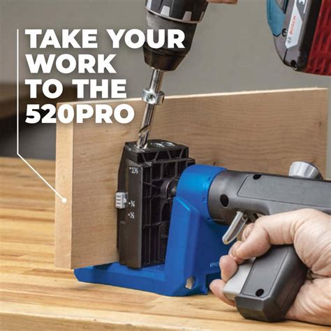 Pocket-Hole Jig 520PRO with PH Screw Starter Kit | Ubuy India