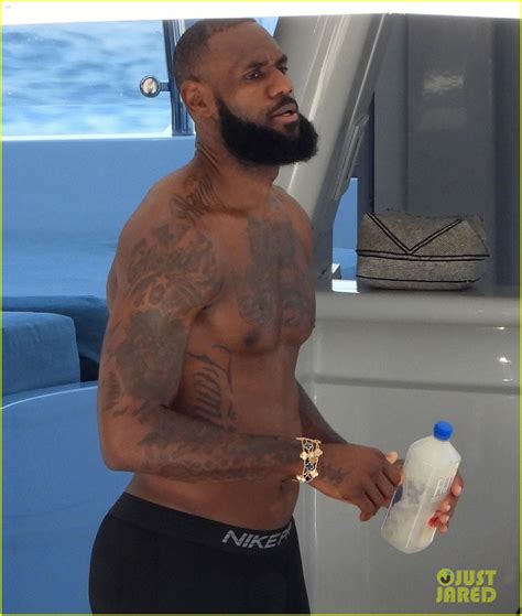 LeBron James Does a Shirtless Workout While Vacationing in Italy: Photo ...
