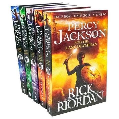 Amazon.com: Percy Jackson The Ultimate Collection 5 Books Set Epic ...