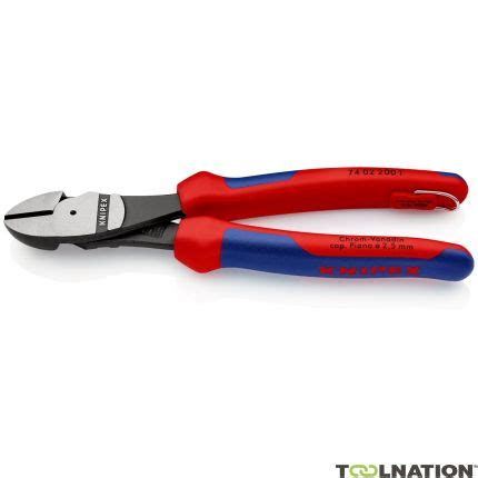 Knipex 74 02 200 T BK Power side cutters 200 mm