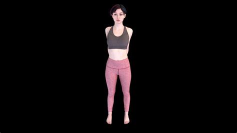 Female Scan - Amy Stretching Pose 28 - Buy Royalty Free 3D model by ...