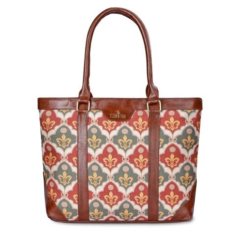 THE CLOWNFISH Miranda Series 15.6 inch Laptop Bag For Women Printed Ha ...