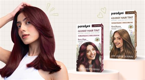 Glossy Hair Tints – No Bleach Hair Color – Paradyes