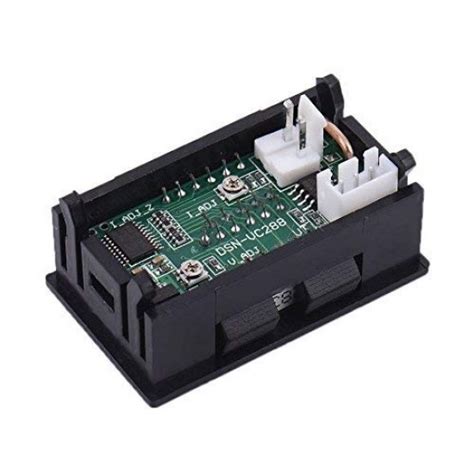 Buy 0-100V 10A Dual LED Voltmeter Ammeter Monitor Panel Module Online ...
