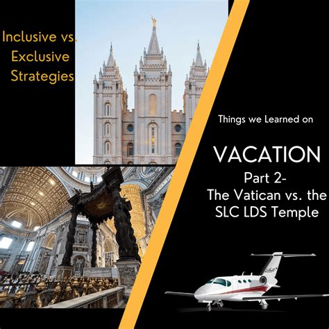 What We Learned on Vacation Part Two – The Vatican vs. the LDS Temple ...