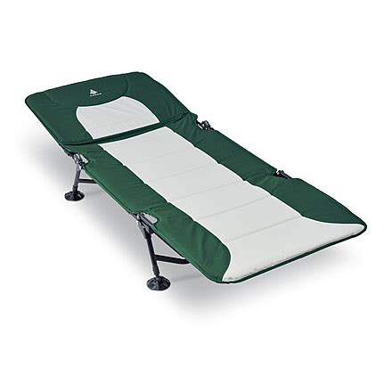 Woods Portable Quick Set-up Folding Adjustable 2-in-1 Camping Lounger ...