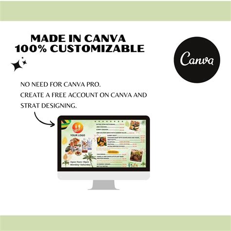 Jamaican Restaurant Menu Template 的图像结果