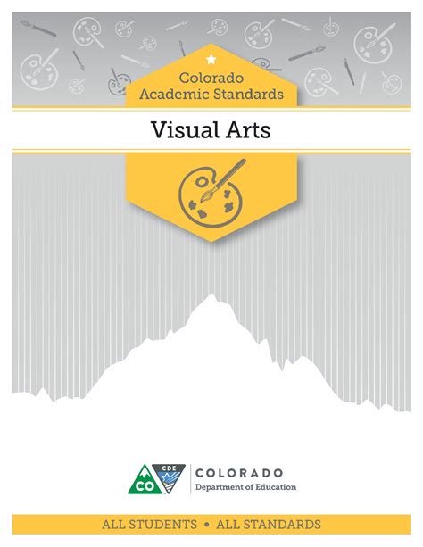 SOLUTION: Visual arts 2020 colorado academic standards - Studypool