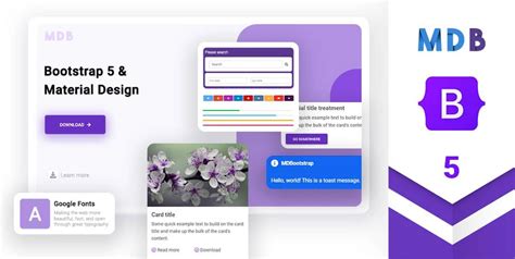 Image result for Bootstrap 5 Material Design StatView