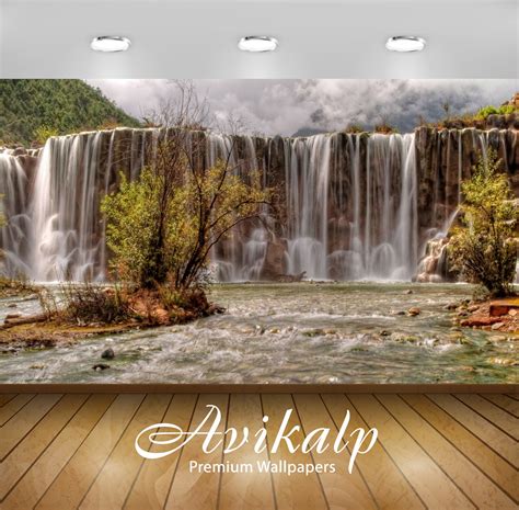 Avikalp Exclusive Awi2301 Waterfall Liang Yunnan River Cliff China Ful ...