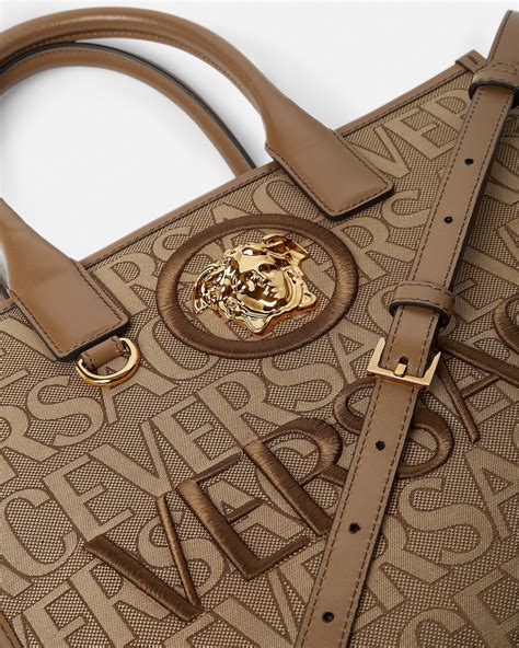 Versace Versace Allover Small Tote Bag for Women | UK Online Store