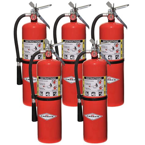ABC Fire Extinguisher 10 lb – Amerex Model B456