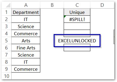 Image result for Dynamic Array in Excel