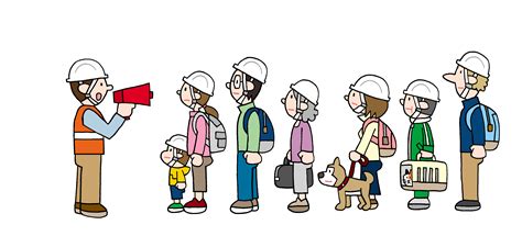 いぢちひろゆきの防災「無料」イラスト｜いぢちひろゆき.net