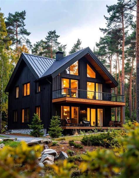 24 Modern Black Houses: Bold Exteriors and Design Ideas - Too Much Time