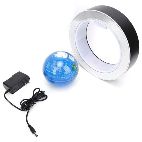 LIYJTK Magnetic Levitation Floating World Map Globe ,Earth India | Ubuy