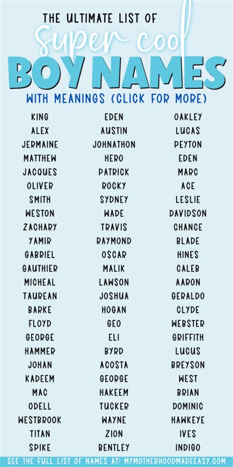 237+ Baby Boy Names You'll Want To Steal [with Meanings]