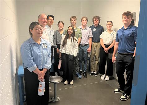 A group of 10 university students interning at MTC visited the Otero ...