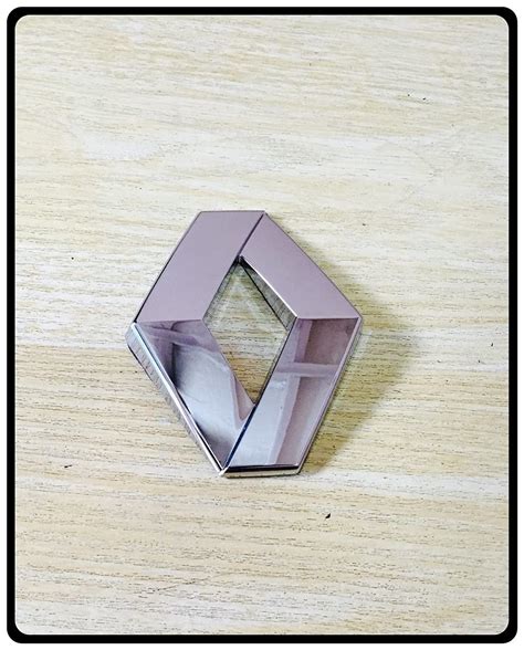 DELHI TRADERSS Renault 3D Chrome Plated Emblem Logo Decal for Car/SUV ...