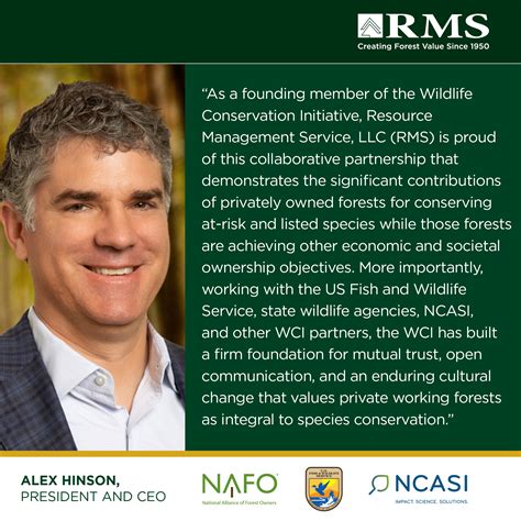 The Wildlife Conservation Initiative - Resource Management Service