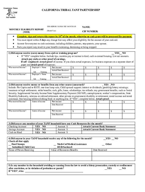 Fillable Online TANF Data Reporting for Work Participation Fax Email ...