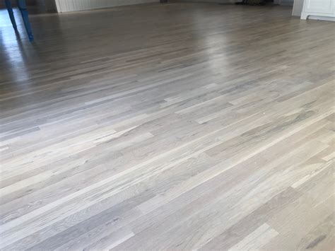 Refinishing Solid White Oak Floors and Stairway - Atlantic Beach