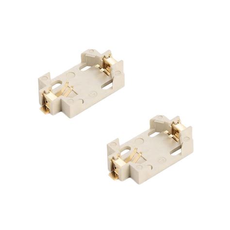 QYAJS CR2032 Horizontal Coin Button Battery Holder Cell Battery ...