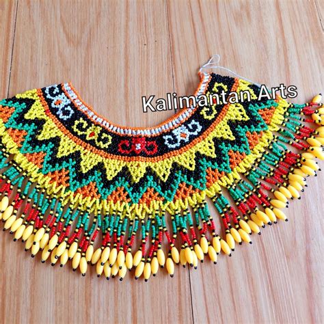 Jual Kalung Teratai Pundak Dayak / Rompi Bahu Dayak Anak - A - Kota ...