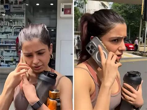 Why is Samantha Ruth Prabhu so upset? In viral video, visibly disturbed ...