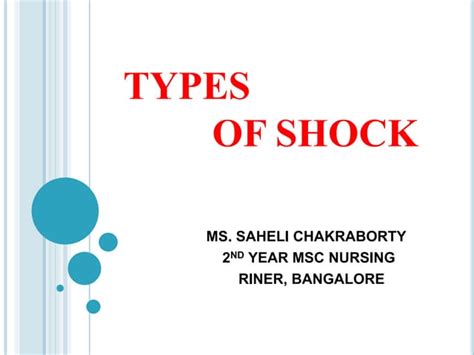 Image result for Different Types of Shock