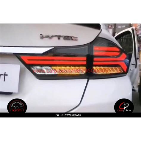 KMH Tail Lamps for Honda City (6th GEN, Audi Inspired) – CARPLUS