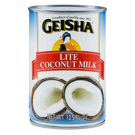 LITE COCONUT MILK – Geisha Brand