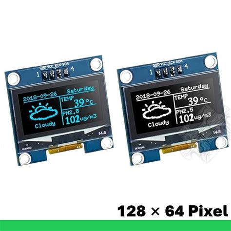 Image result for Arduino OLED-Display Dimensions