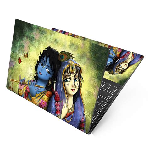 Dzazner Premium Vinyl HD Printed Full Panel Laptop Skin/Sticker ...