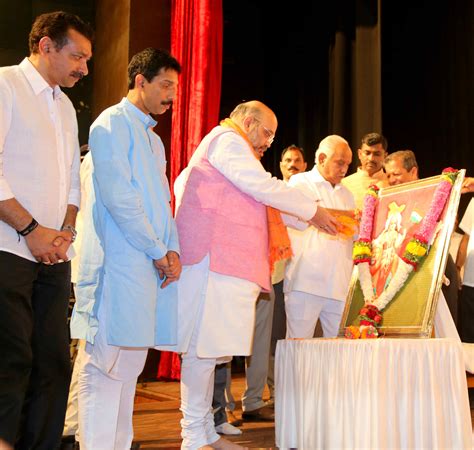 Photo : BJP National President, Shri Amit Shah addressing a public ...