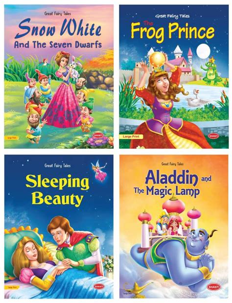 Fairy Tales Story Books For Kids-Great Fairy Tales - Aladdin & The ...