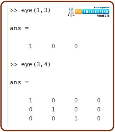 Image result for Matrices Number MATLAB Example