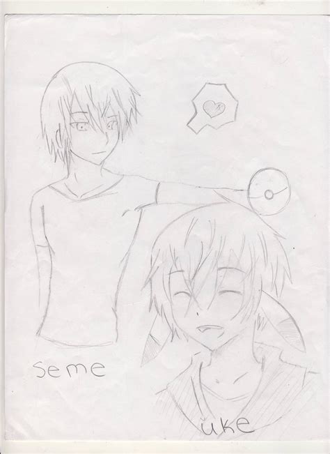 Seme and Uke by CoiledRelic on DeviantArt